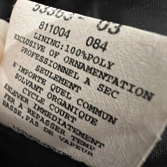 Vintage Jessica MCCLINTOCK SHEER TOP FIT & FLARE Party goth DRESS sz 2 classic - Picture 9 of 9